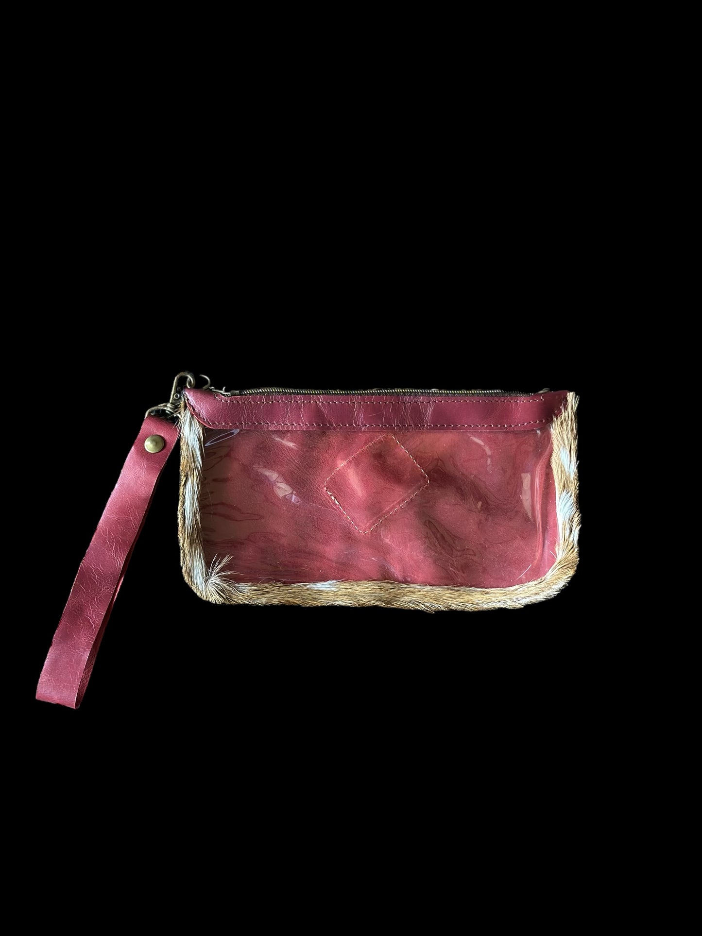 Mana Axis Half Clear Wristlet