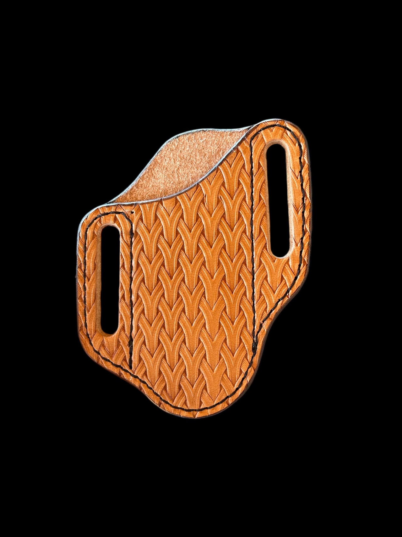 Small Double Slot Pancake Knife Sheath