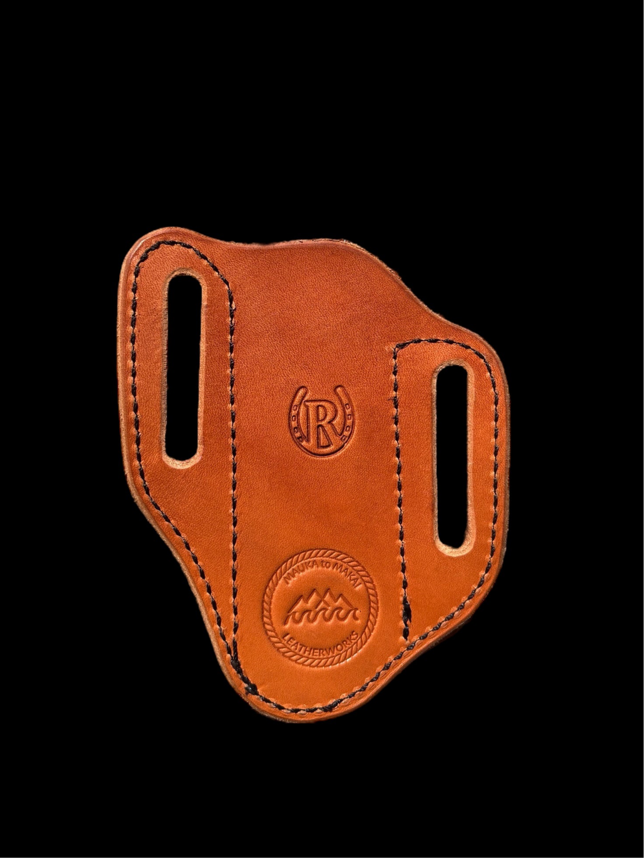 Double Slot Pancake Knife Sheath