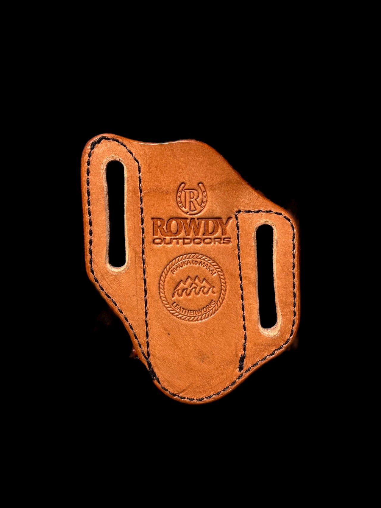 Double Slot Pancake Knife Sheath