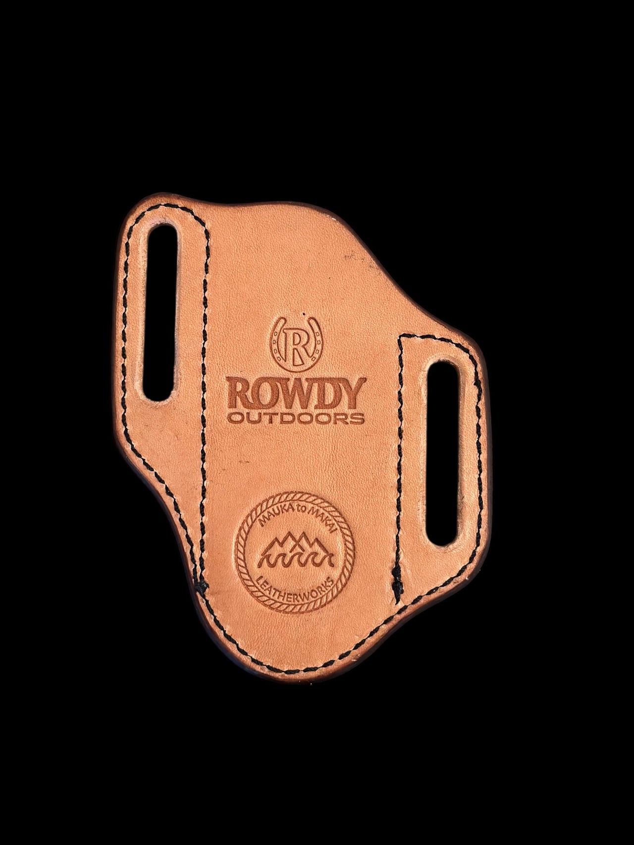 Double Slot Pancake Knife Sheath