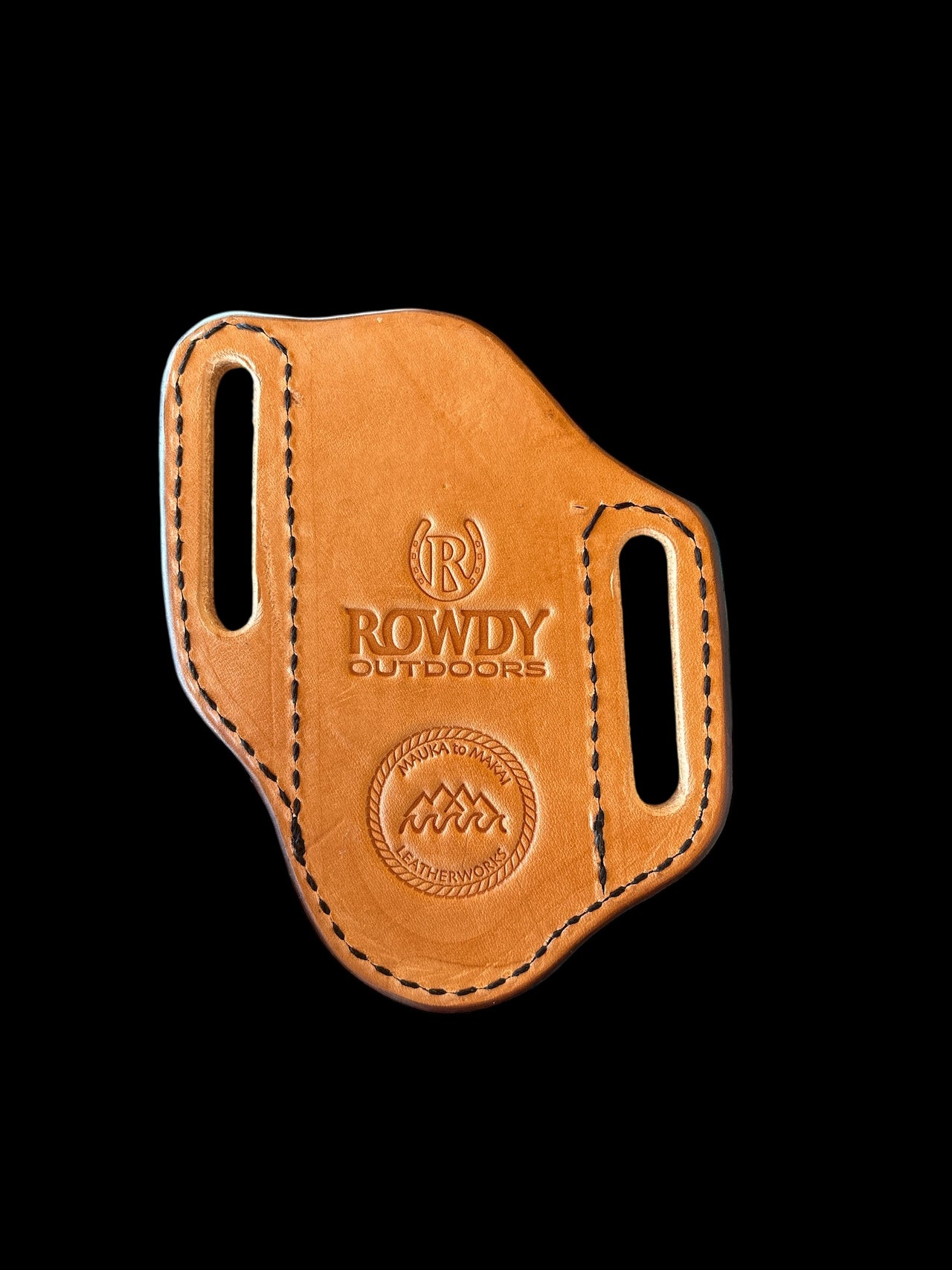 Small Double Slot Pancake Knife Sheath