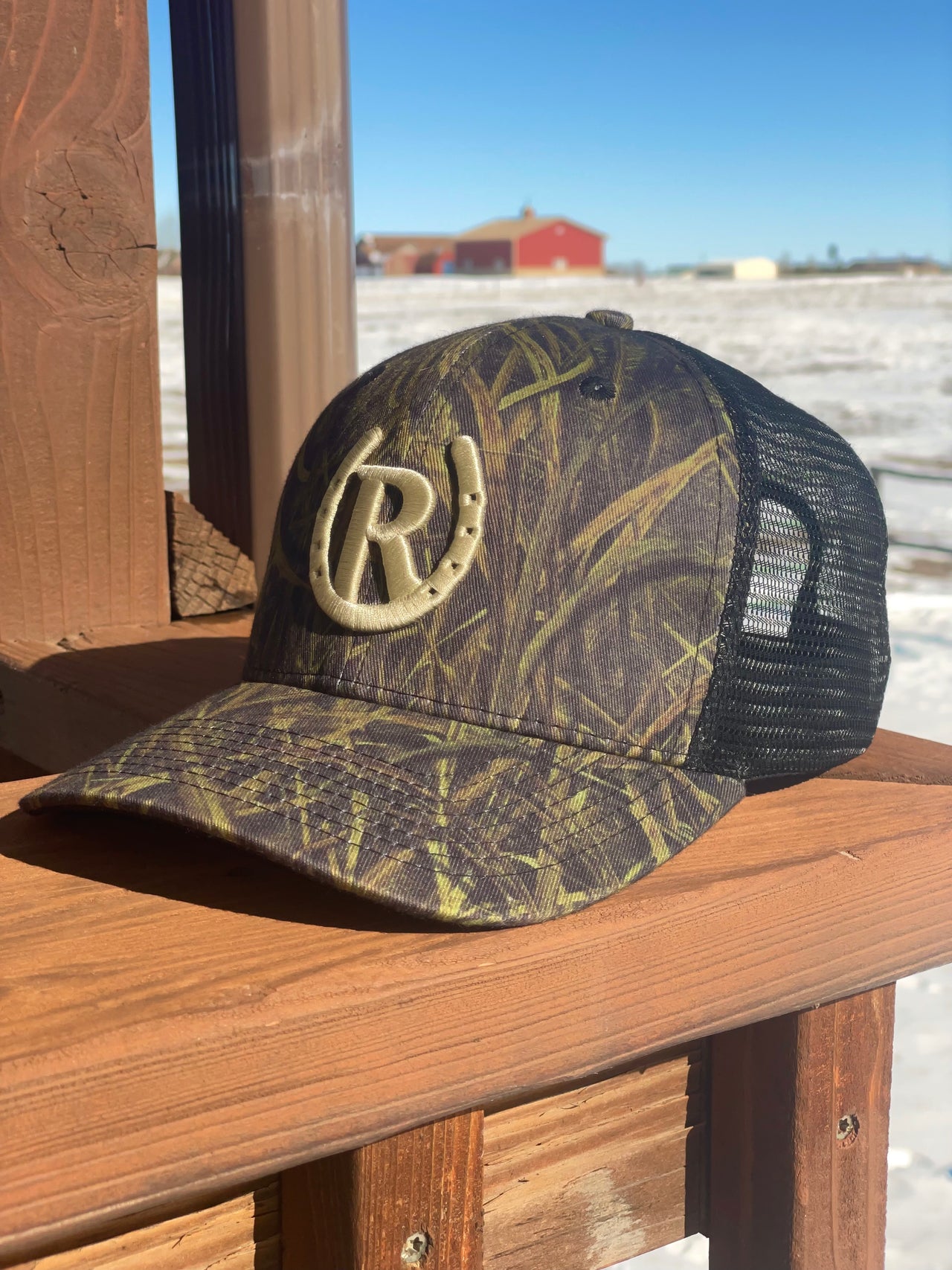 Canegrass Camo Trucker